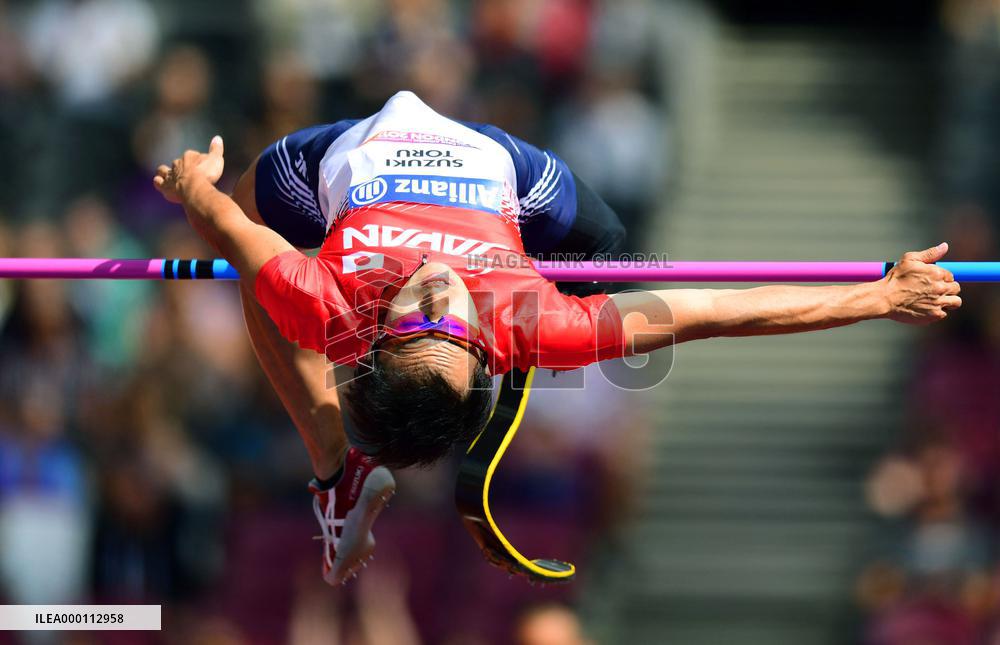 Athletics: Suzuki takes high jump bronze at Para worlds