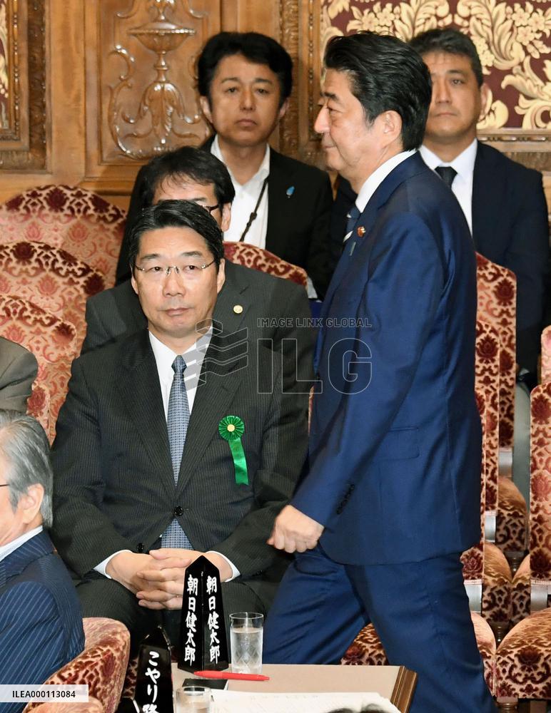 Abe to be grilled over favoritism allegations