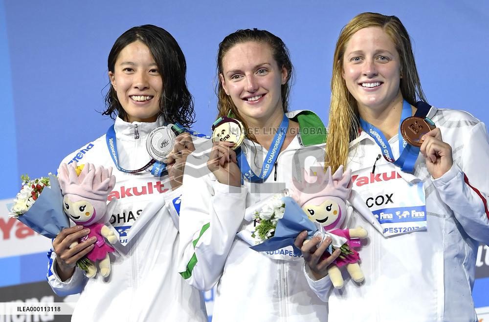 Swimming: Hungary's Hosszu wins gold in 200m individual medley