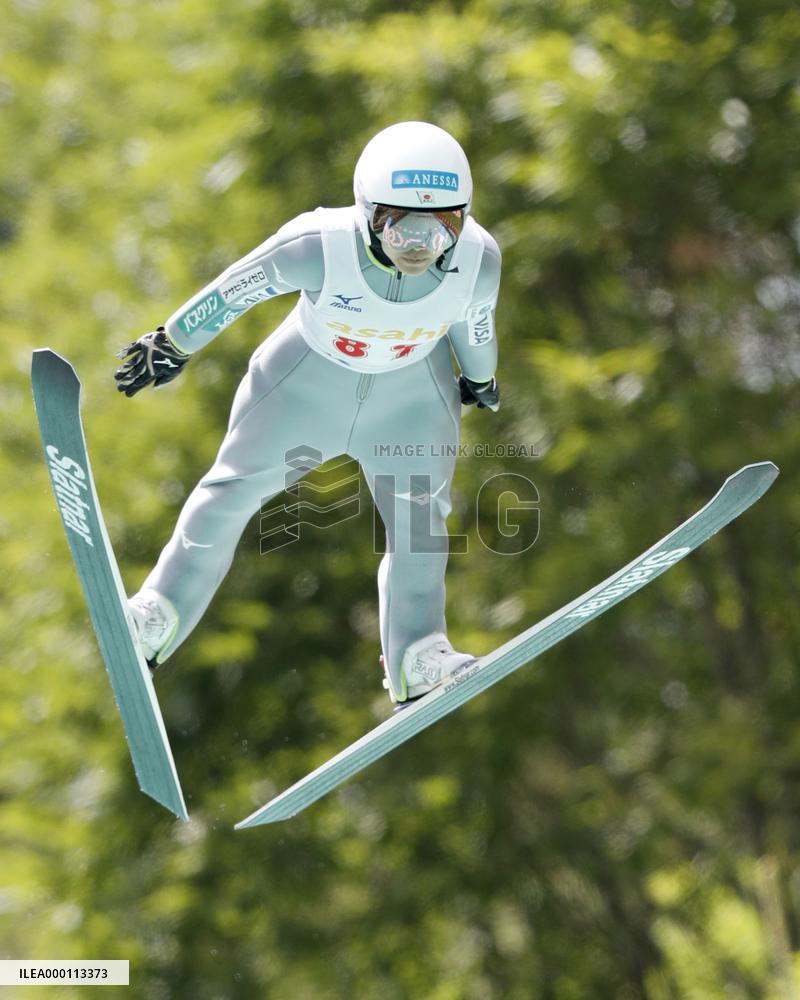 Ski jumping: Takanashi wins her 1st summer jump event of the season