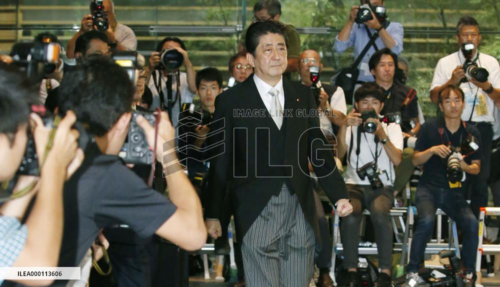 PM Abe reshuffles Cabinet