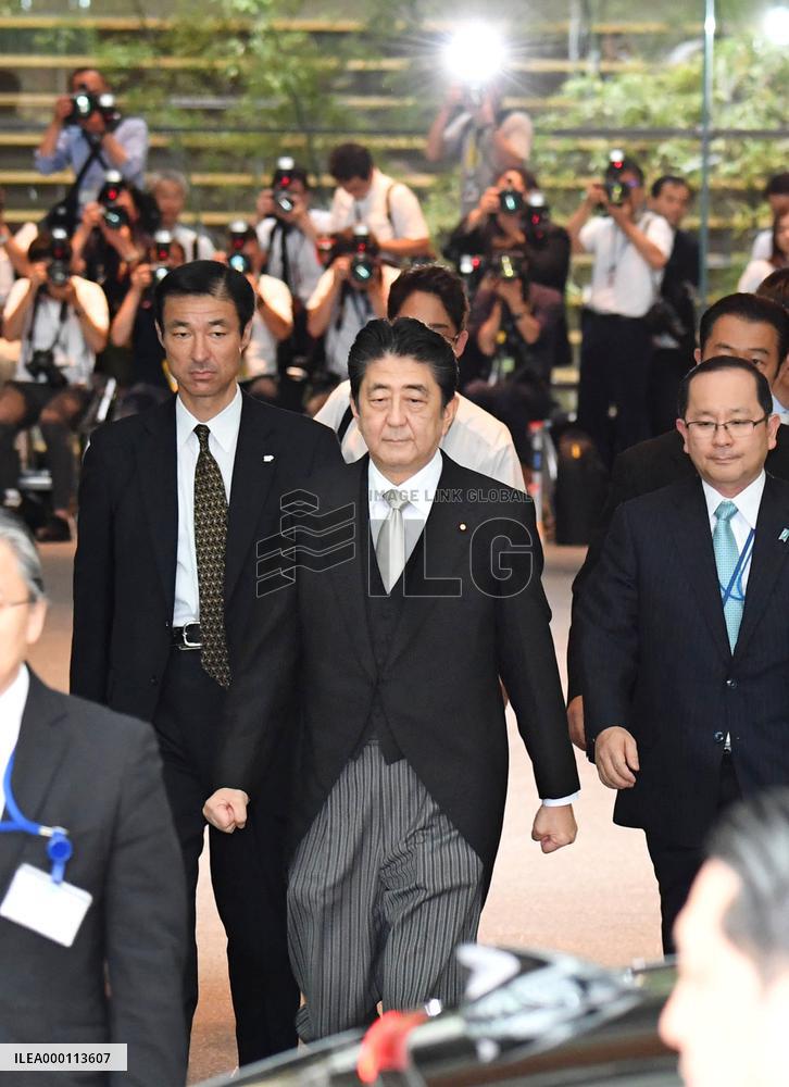 PM Abe reshuffles Cabinet