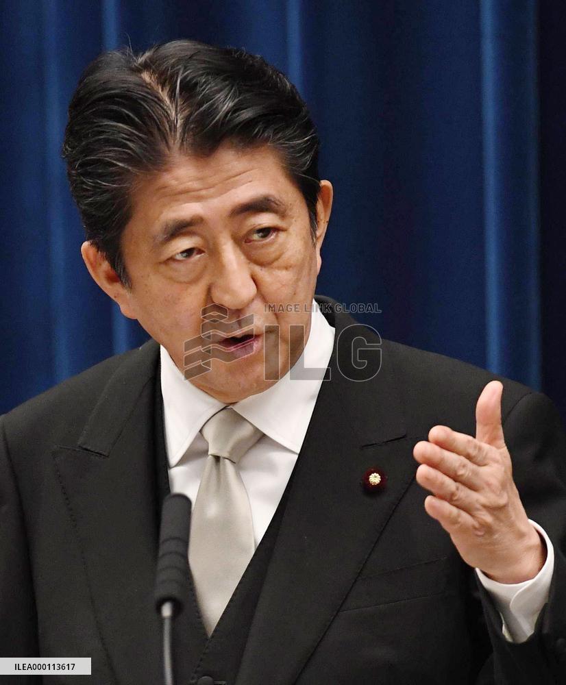 Japanese Prime Minister Abe reshuffles Cabinet