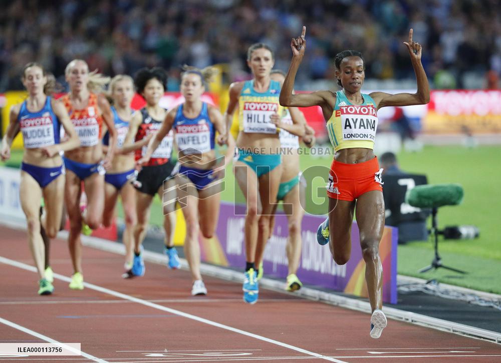 Ayana wins women's 10,000-meter final at world championships