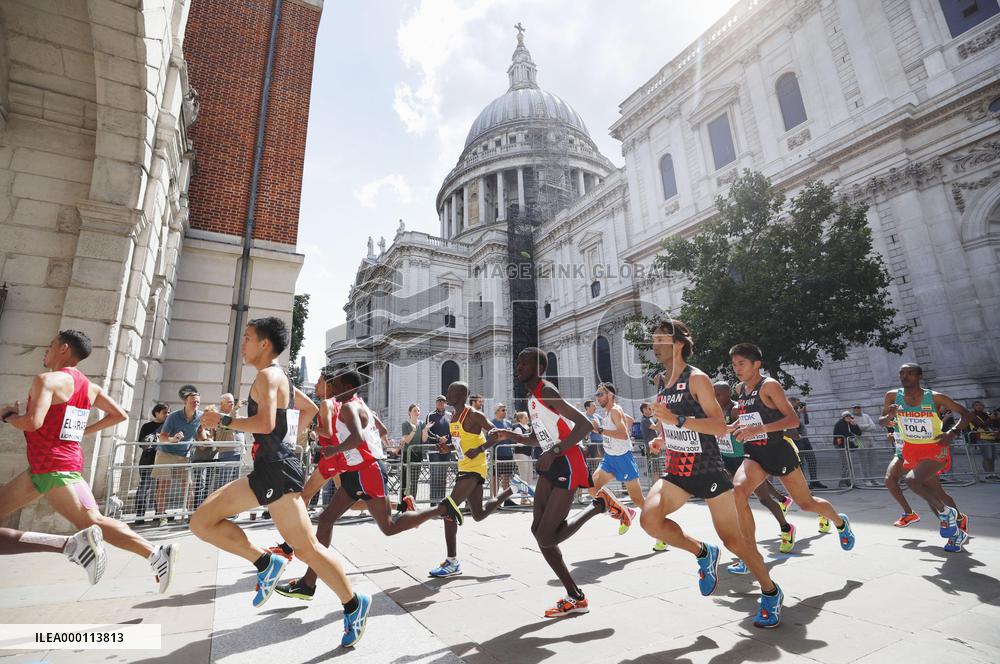 Athletics: Kenya's Kirui wins men's marathon at world c'ships