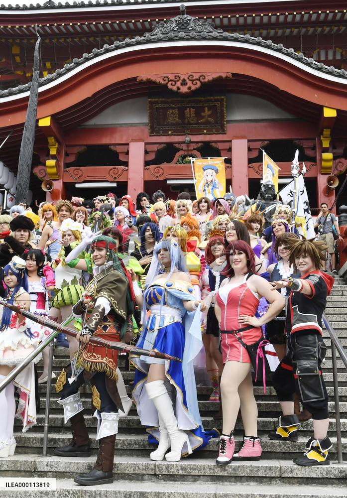 World's cosplay fans gather in Nagoya for annual event