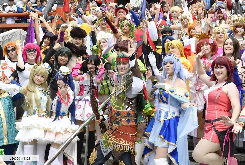 World's cosplay fans gather in Nagoya for annual event