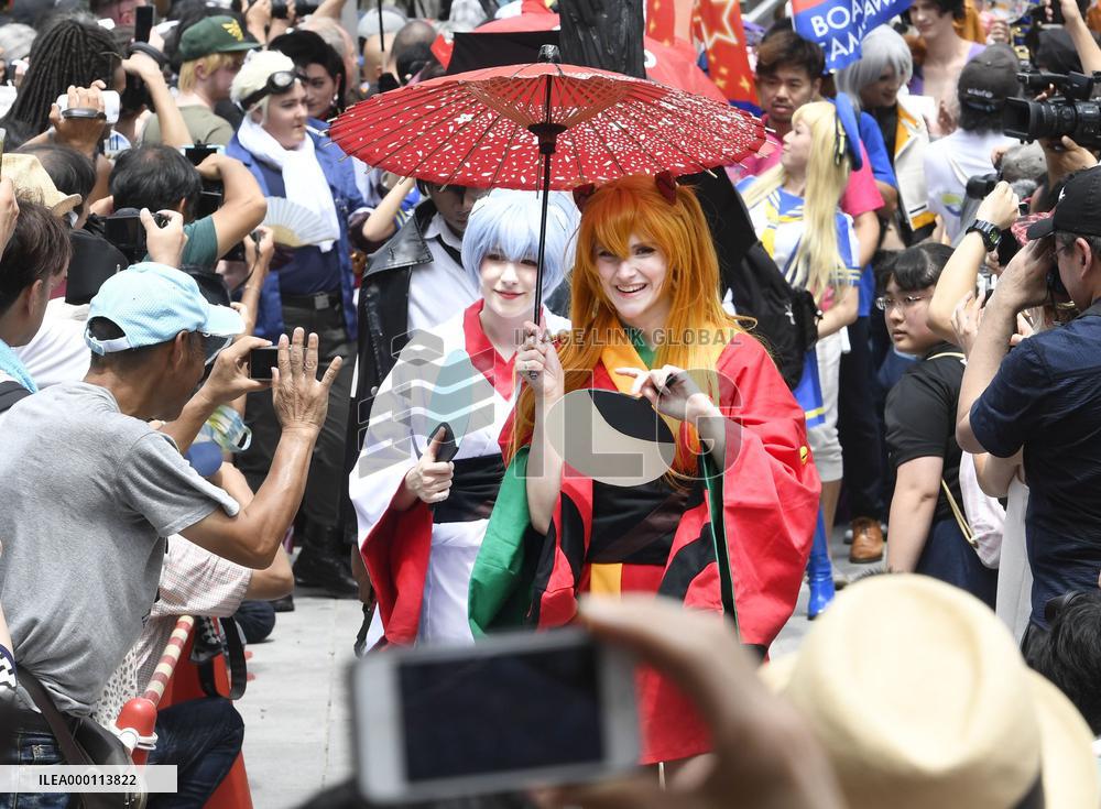 World's cosplay fans gather in Nagoya for annual event