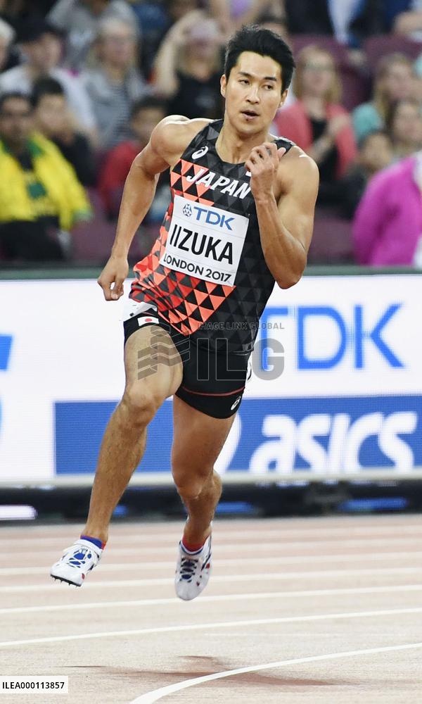Athletics: Iizuka qualifies for 200m semis at worlds