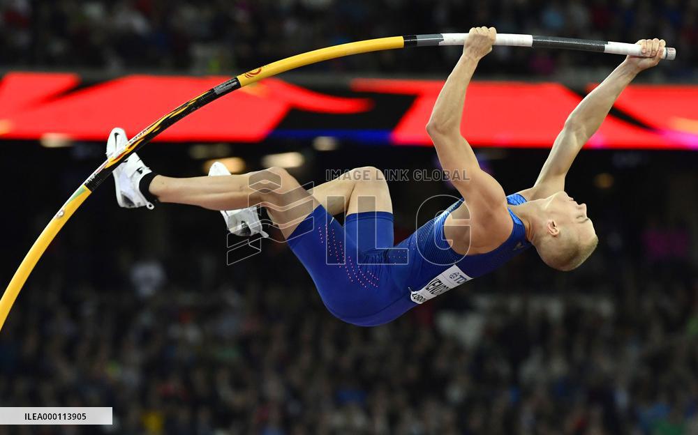 Athletics: Kendricks wins men's pole vault at worlds