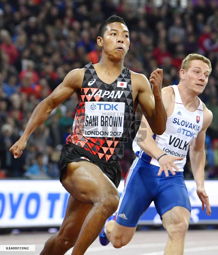 Athletics: Sani Brown becomes youngest to reach 200m final at worlds
