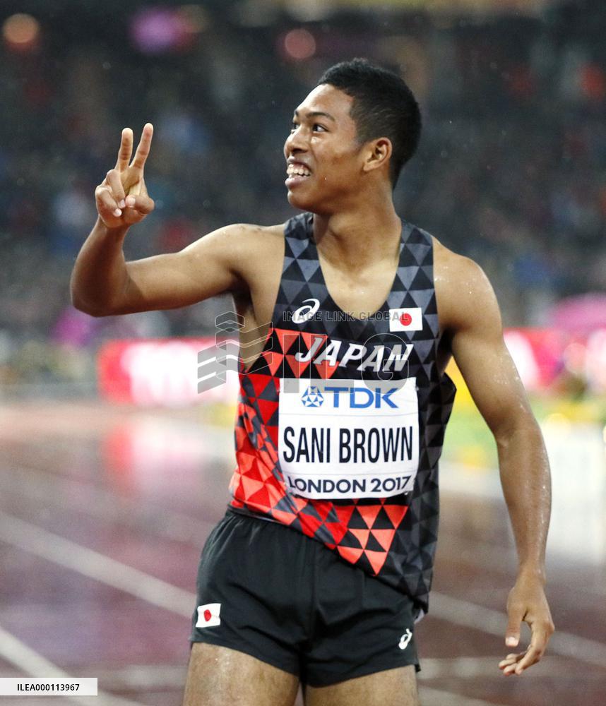 Athletics: Sani Brown becomes youngest to reach 200m final at worlds