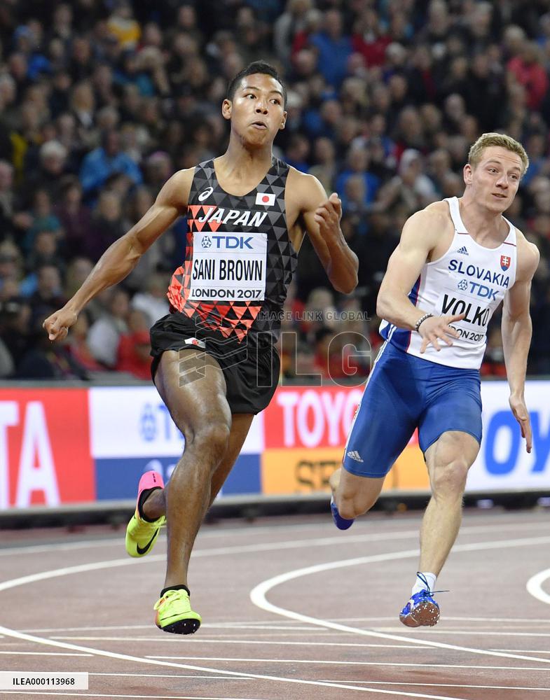 Athletics: Sani Brown becomes youngest to reach 200m final at worlds