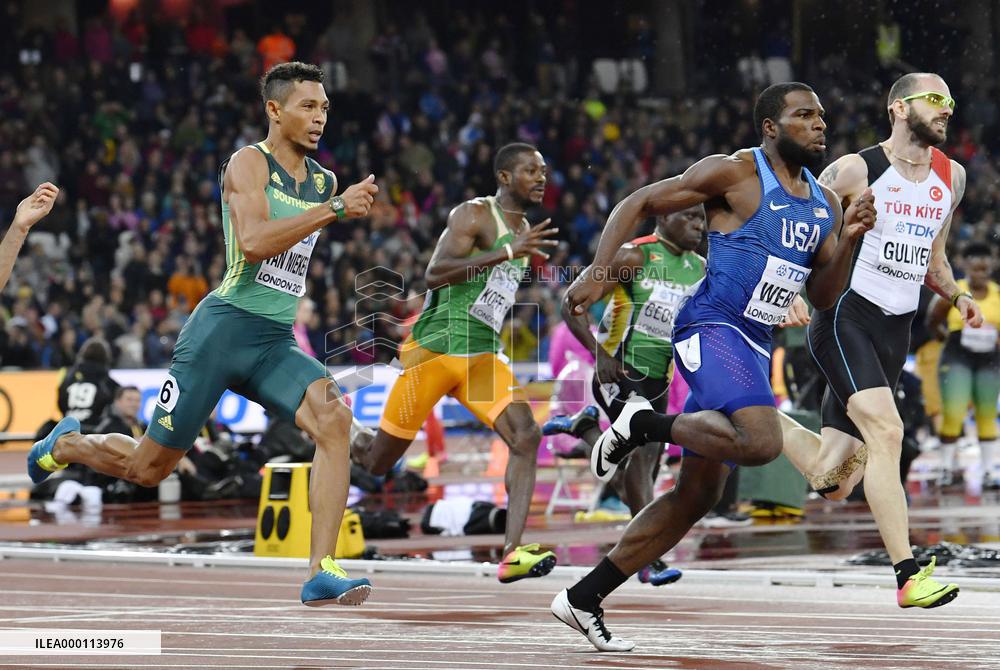 Athletics: Van Niekerk advances to 200m final at worlds
