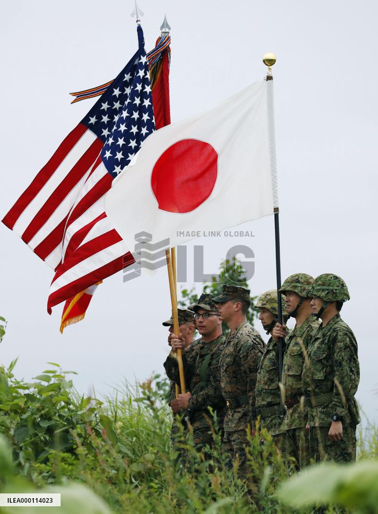 Osprey aircraft to take part in Japan-U.S. drills in Hokkaido