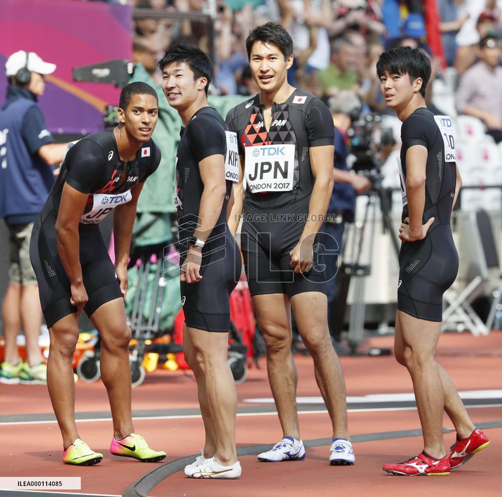 Japan makes cut for men's 4x100 meters relay final