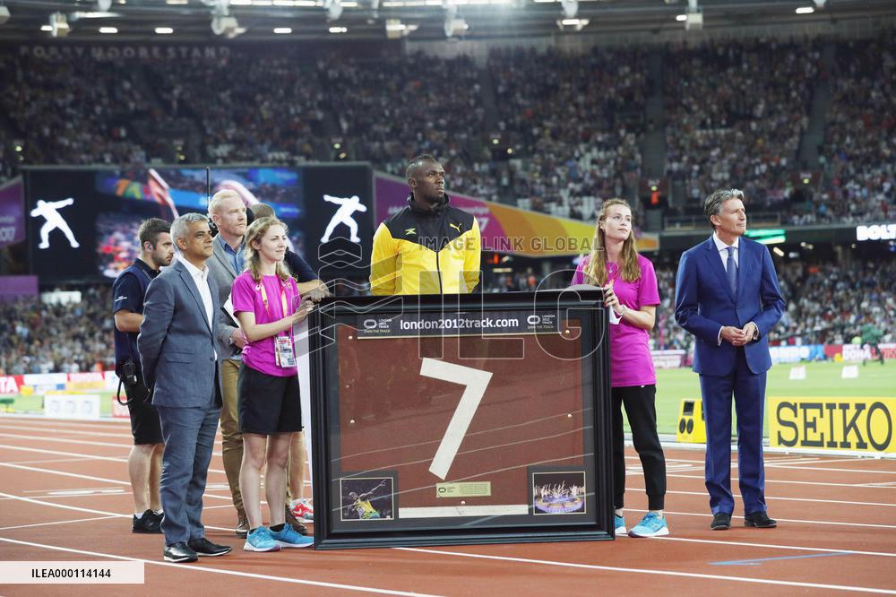 Retirement ceremony of Bolt