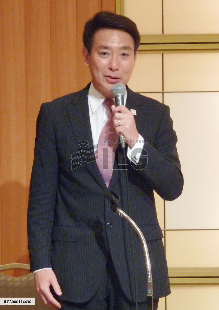 Maehara, candidate for head of Japan's Democratic Party