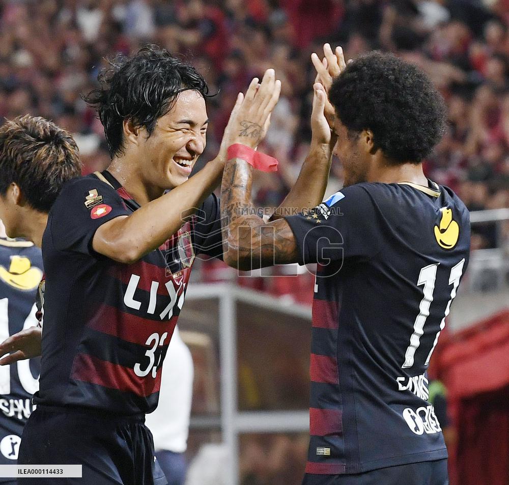 Soccer: Kashima pad out J-League lead with win vs Shimizu