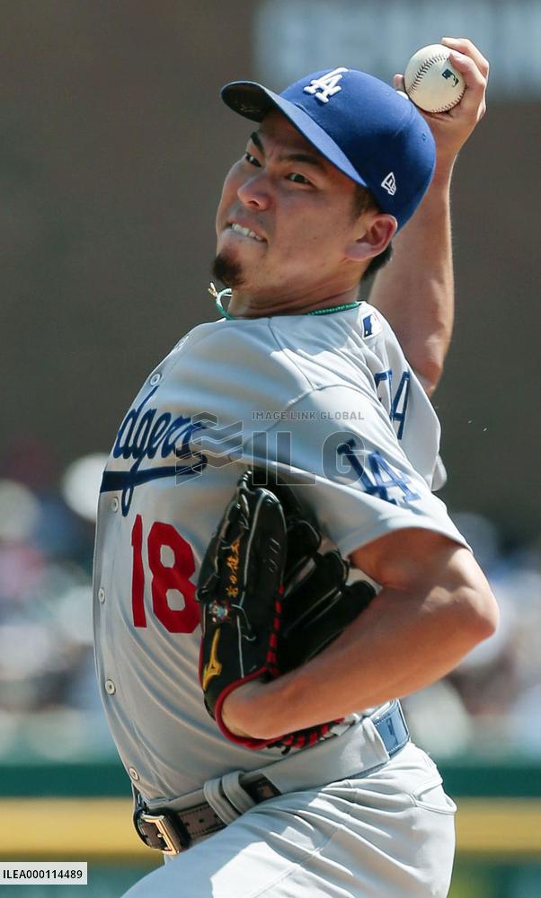 Baseball: Dodgers' Maeda outdueled by Verlander, takes 5th loss