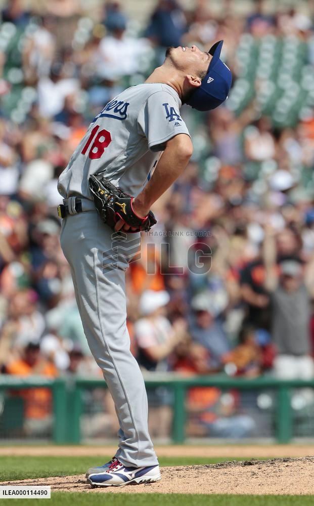 Baseball: Dodgers' Maeda outdueled by Verlander, takes 5th loss
