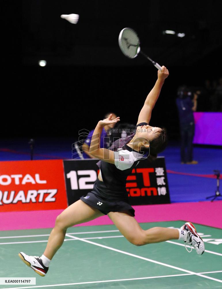 Badminton: Okuhara wins Japan's maiden world c'ship gold