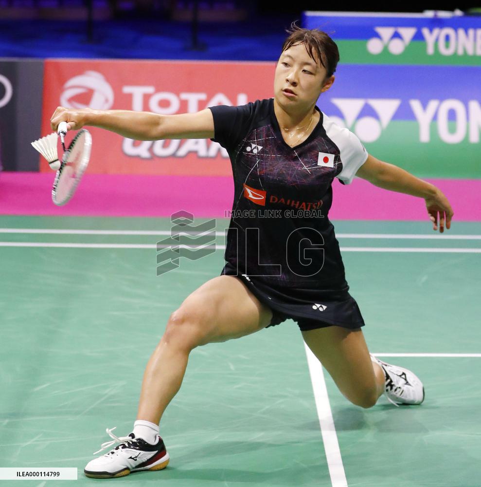 Badminton: Okuhara wins Japan's maiden world c'ship gold