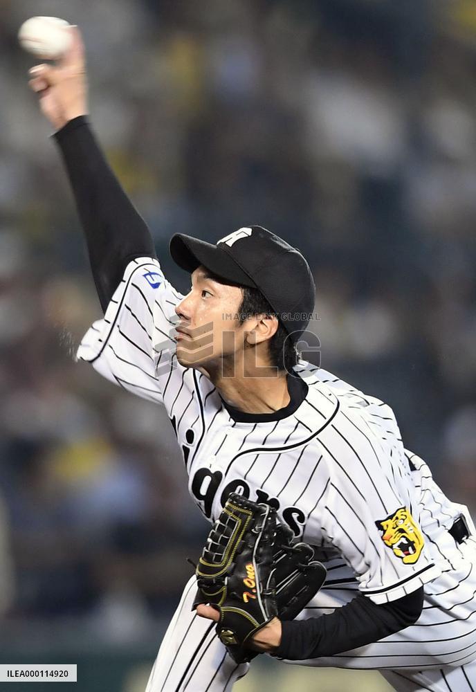 Baseball: Hanshin rookie Ono gets 1st win in 13 starts