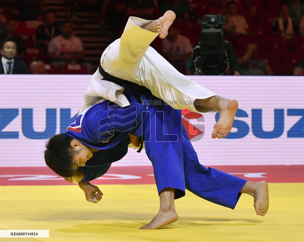 Judo: Abe wins men's 66-kg gold at world c'ships