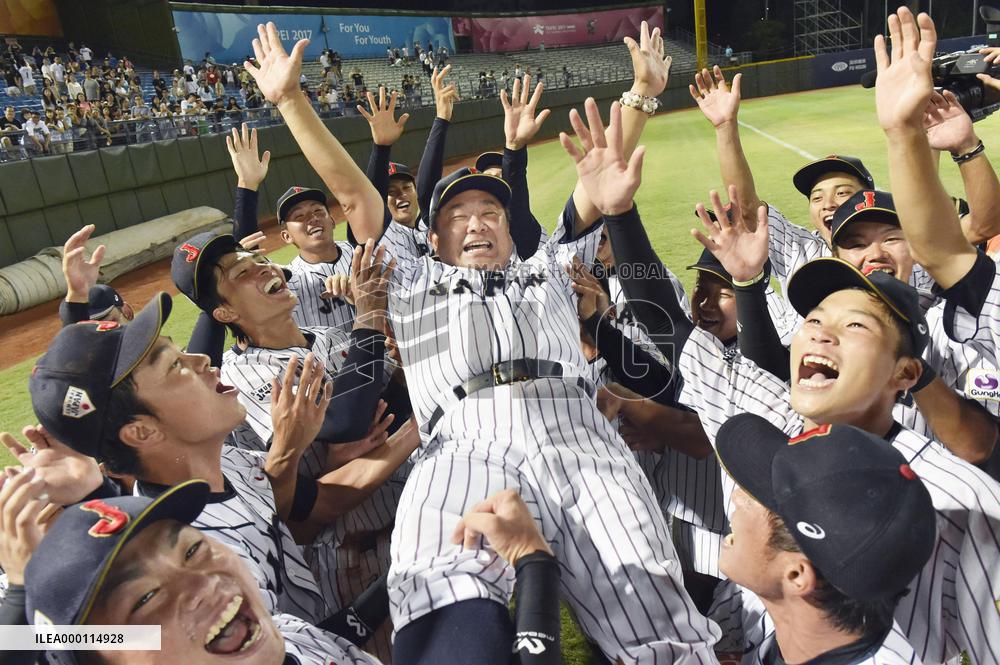 Japan wins baseball gold at Universiade