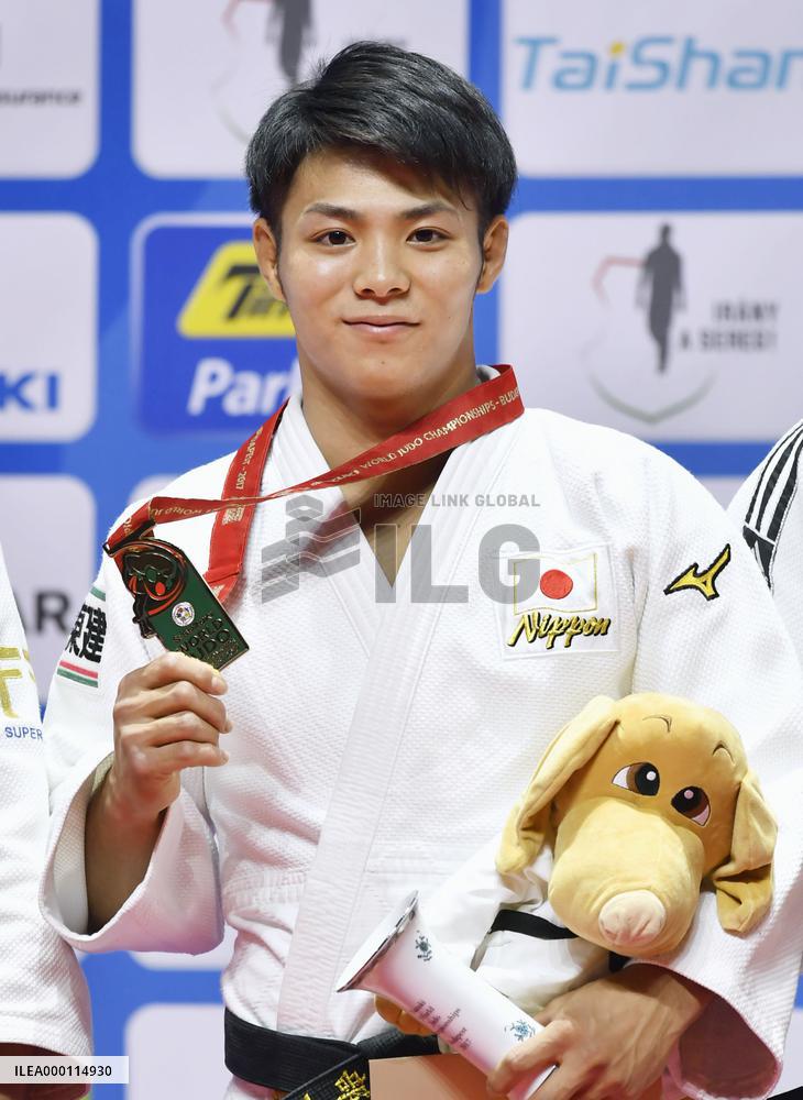 Judo: Abe wins men's 66-kg gold at world c'ships