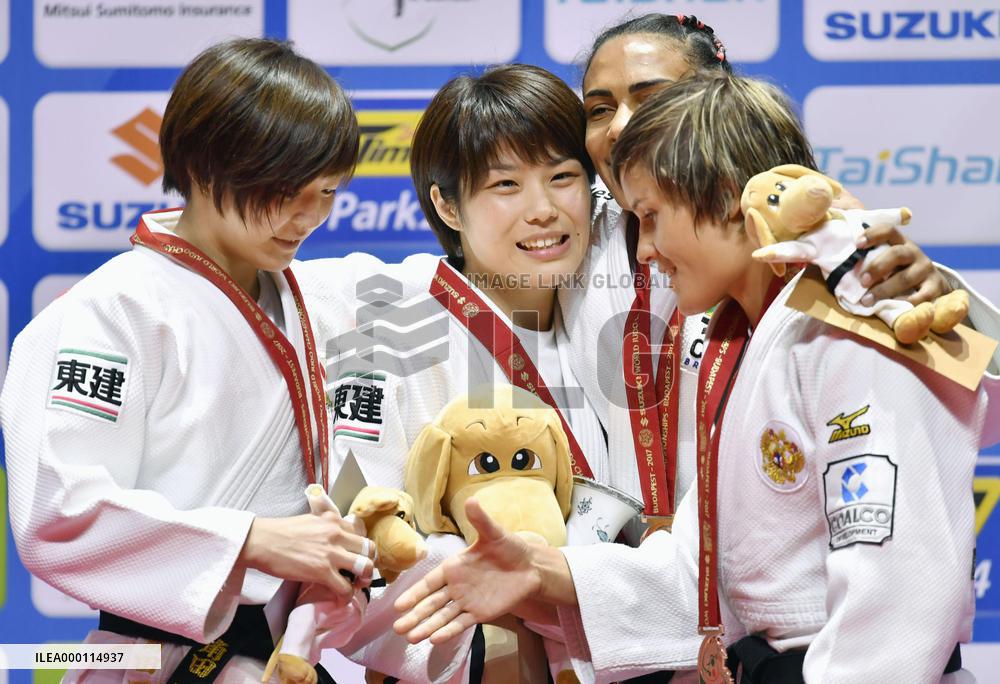 Judo: Shishime wins women's 52-kg gold at worlds