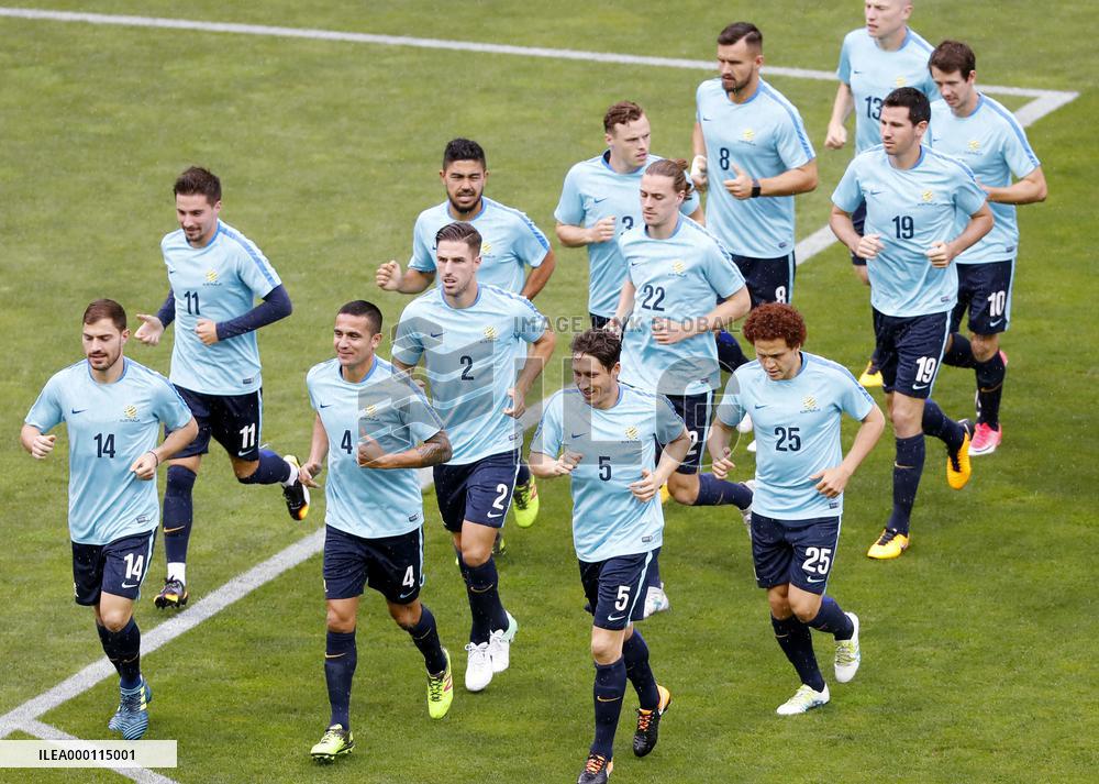 Soccer: Australia gear up for World Cup q'fier vs Japan