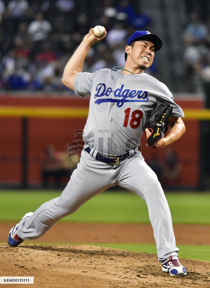 Baseball: Maeda roughed up by D-backs