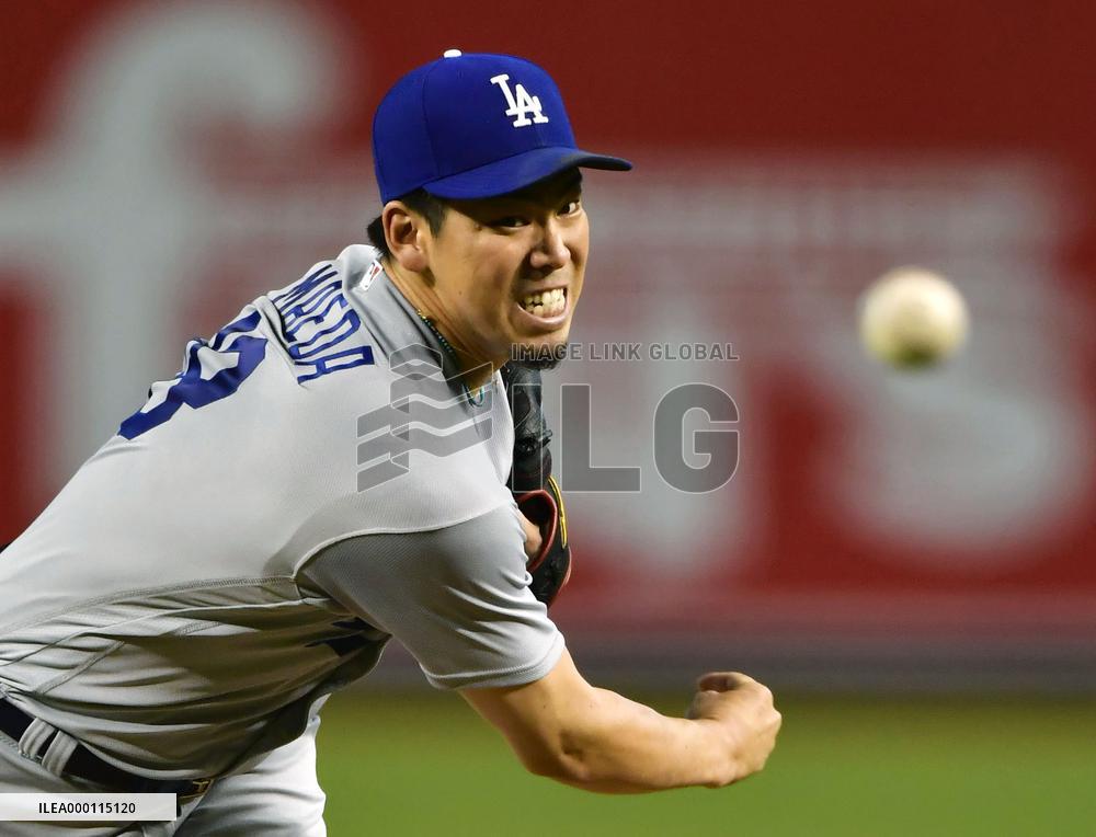 Baseball: Maeda roughed up by D-backs