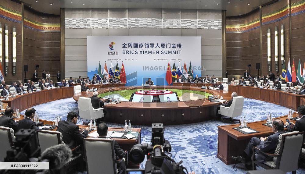 BRICS leaders "strongly deplore" N. Korea's nuclear test