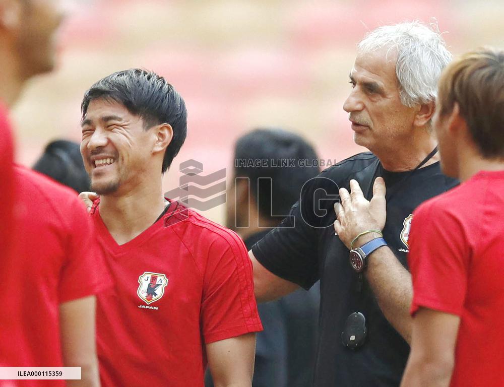 Japan boss Halilhodzic calls for winning finish to World Cup q'fying