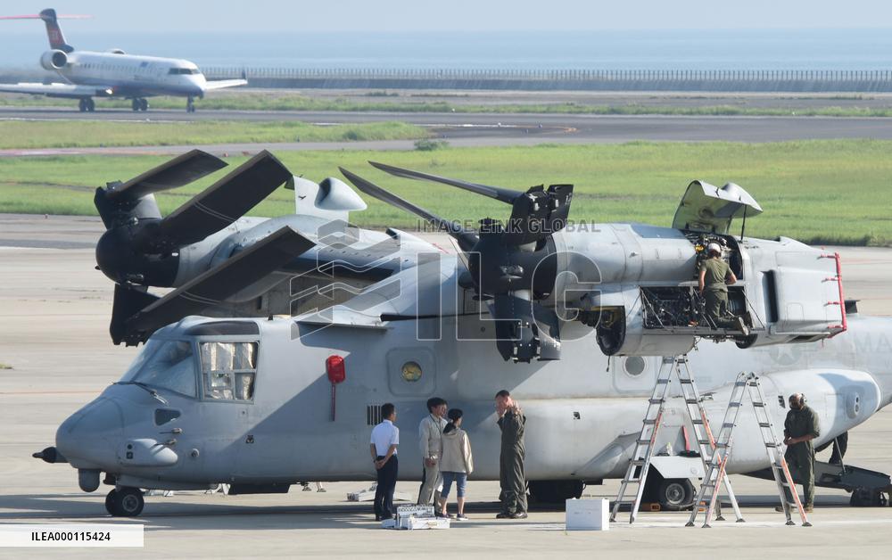 Preparations for troubled Osprey test flight continue