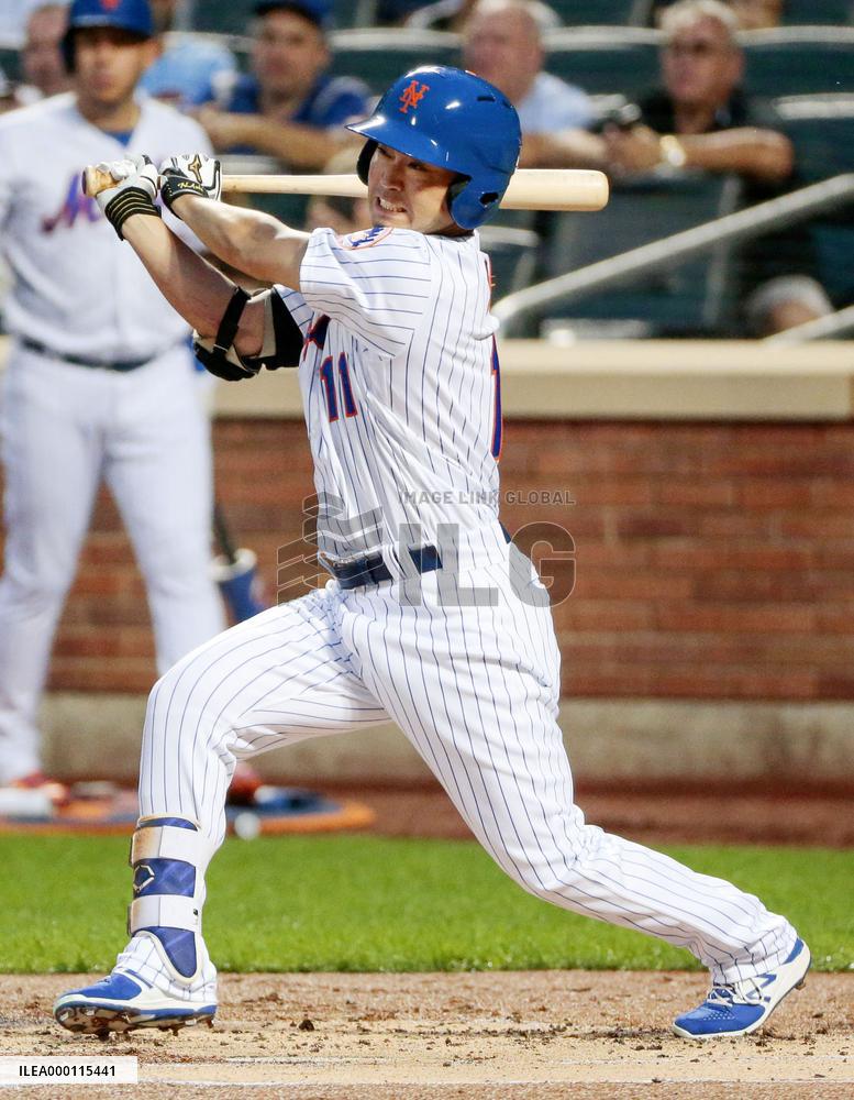Baseball: Mets' Aoki against Phillies