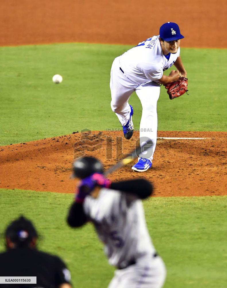 Baseball: Dodgers' Darvish fastest player to record 1,000 strikeouts in MLB