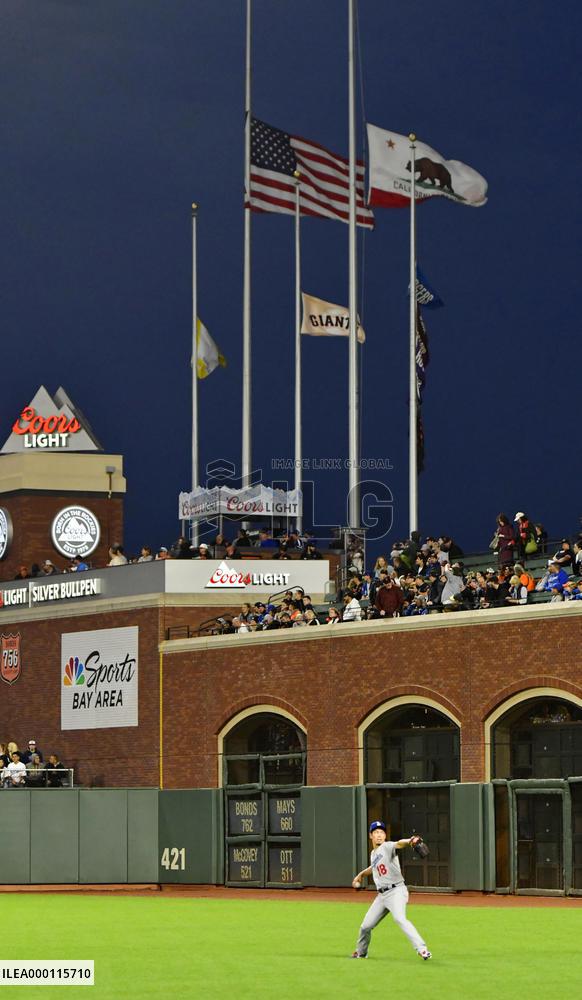 Baseball: Giants-Dodgers game on Sept. 11