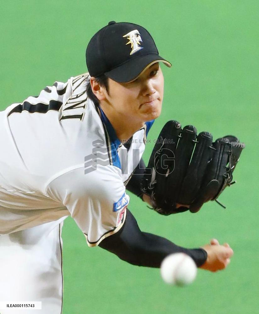 Baseball: Fighters' ace Otani flashes heat on comeback trail