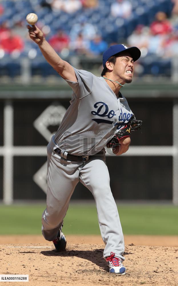 Baseball: Dodgers' Maeda to move to bullpen after taking no-decision