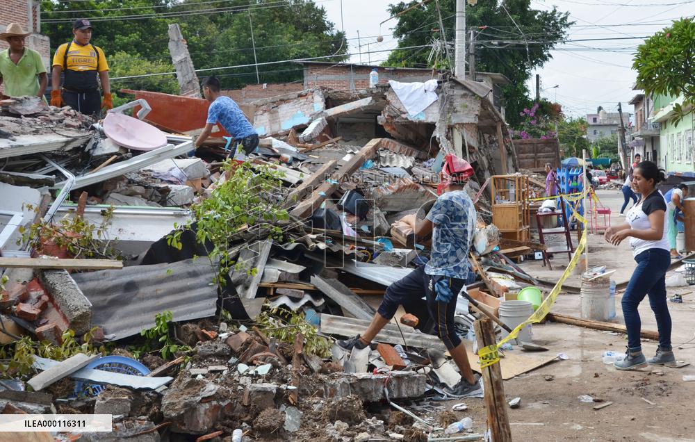 Two days after magnitude 7.1 earthquake in central Mexico