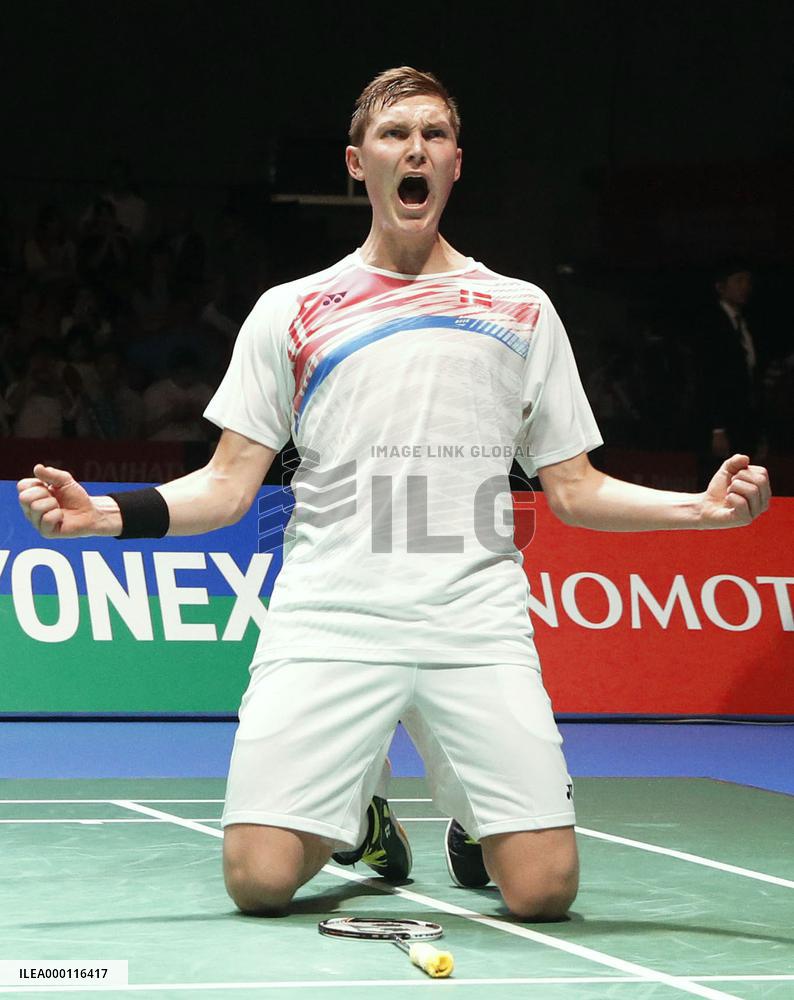 Badminton: Axelsen wins Japan Open men's singles
