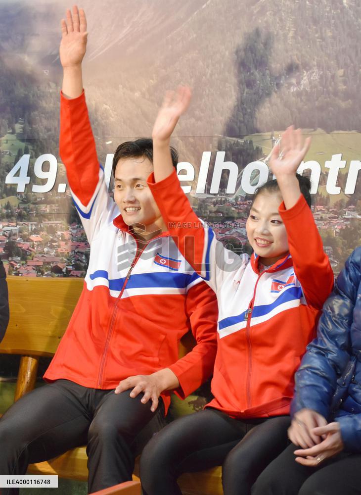 Olympics: N. Korea wins 1st berth to Pyeongchang in figure skating