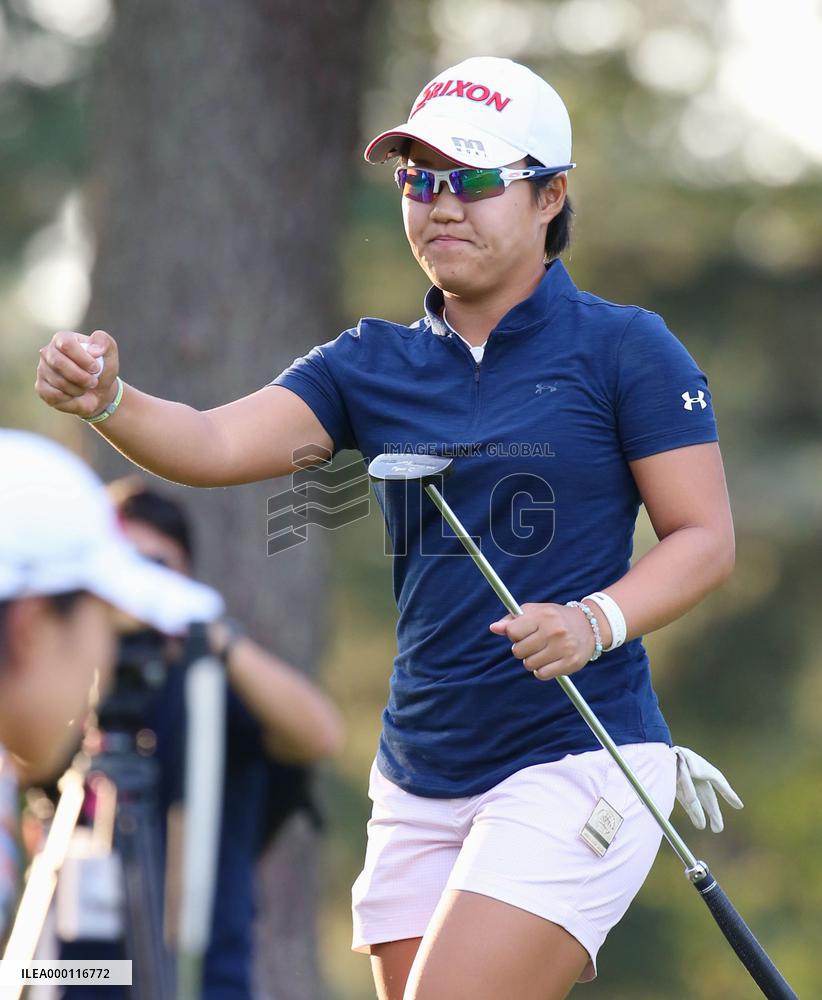 Golf: Hataoka leads Japan Women's Open by 2 strokes