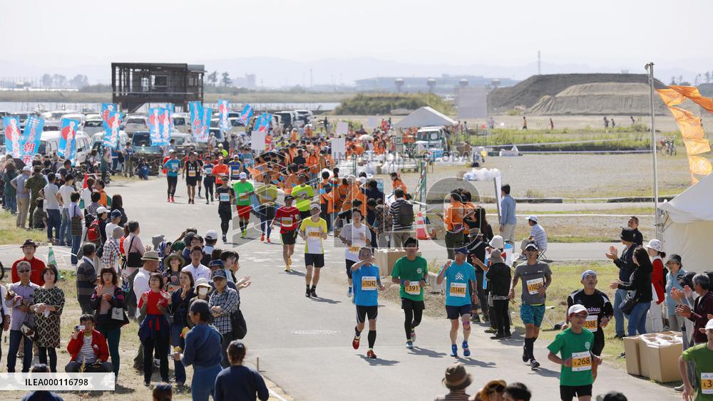 Marathon to revive disaster-damaged region in northeastern Japan