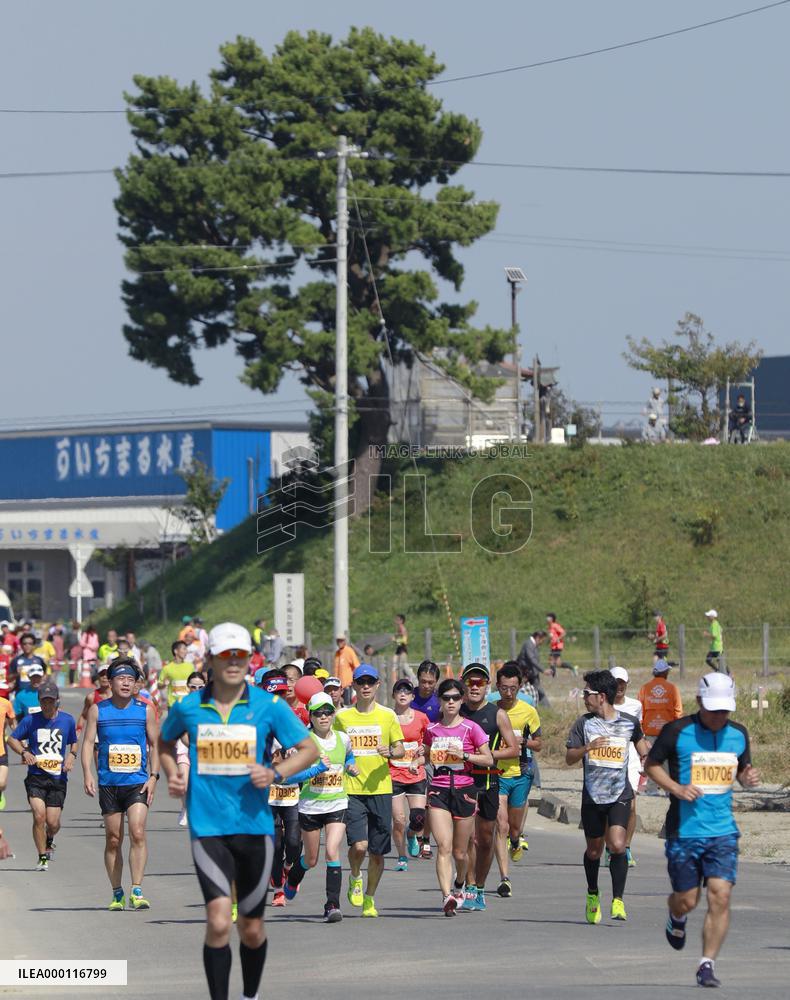 Marathon to revive disaster-damaged region in northeastern Japan