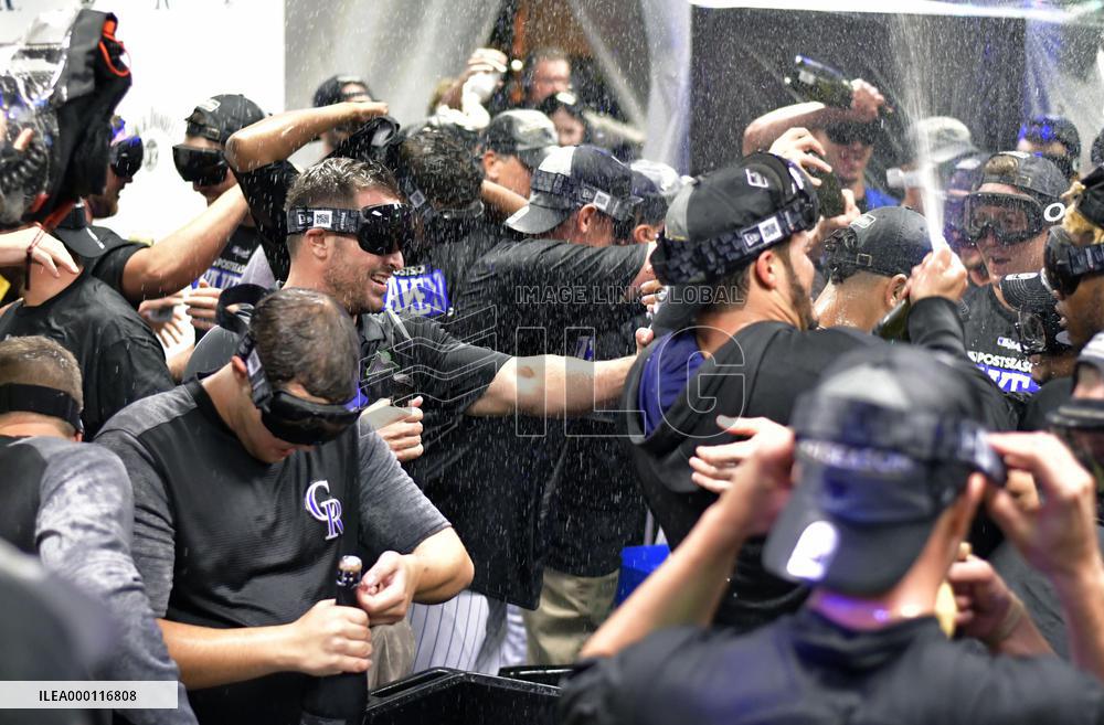 Colorado Rockies clinch wild card spot